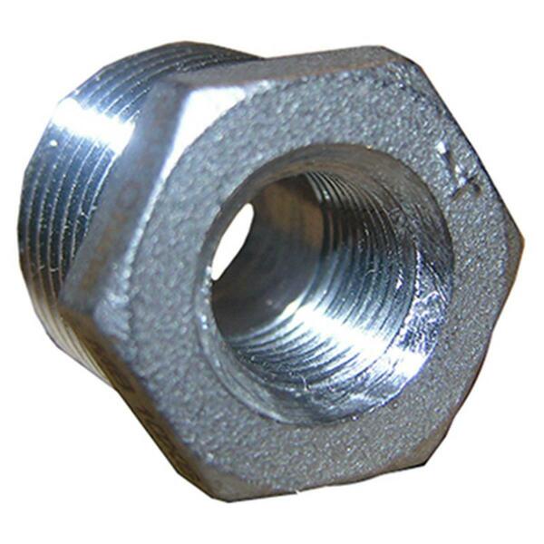 True Value 0.5 x 0.375 in. Stainless Steel Hex Bushing 209838